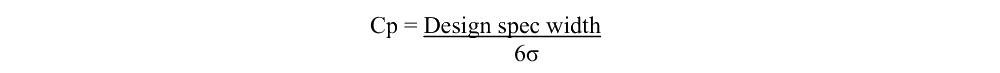 Process Capable Tolerancing