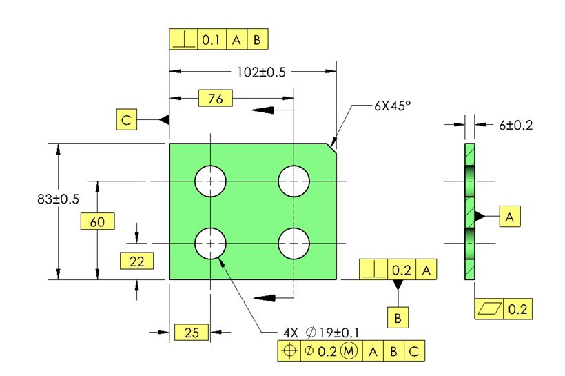 GD&T Tip - Datum Feature Selection - Sufficient Size